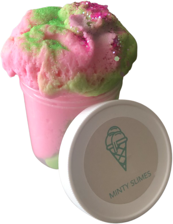 Unicorn Ice Cream  Pink & Blue Cloud Creme Slime – Slime Fantasies